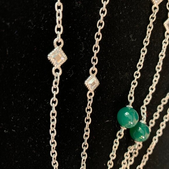 Judith Ripka Green Goddess 36" Necklace - Picture 5 of 13